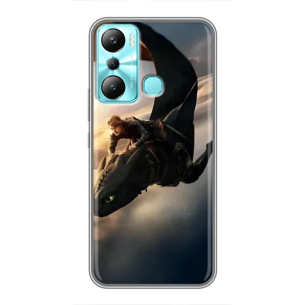 Чехол с рисунком «Полет Беззубика» для Infinix Hot 20i (X665E) Чехол с рисунком «Полет Беззубика» для Infinix Hot 20i (X665E)