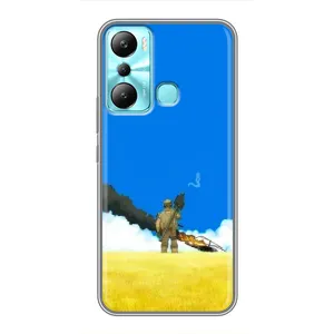 Чехлы на военную тематику для Infinix Hot 20i (X665E) (Попадание)