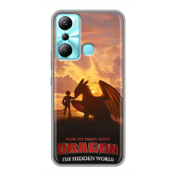 Чехол с рисунком «Постер Беззубика» для Infinix Hot 20i (X665E) Чехол с рисунком «Постер Беззубика» для Infinix Hot 20i (X665E)