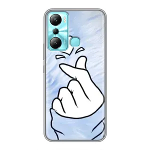 Чехлы (Знак сердечка) на Infinix Hot 20i (X665E) (Сердечка знак)