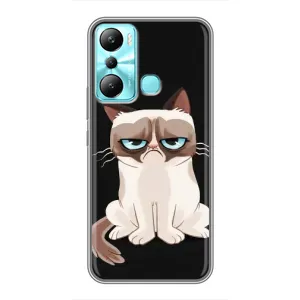 Чехол на тематику: Коты для Infinix Hot 20i (X665E) (Взгляд кота)