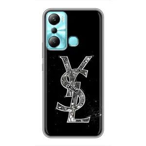 Чехол (Dior, Prada, YSL, Chanel) для Infinix Hot 20i (X665E) (YSL)