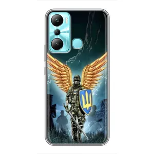 Патриотический Чехол для Infinix Hot 20i (X665E) (ЗСУ з крильями)