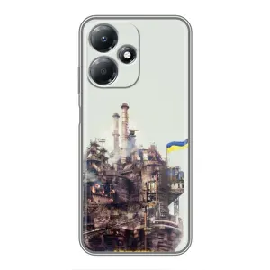 Чехлы на военную тематику для Infinix Hot 30 Play (Азовсталь)