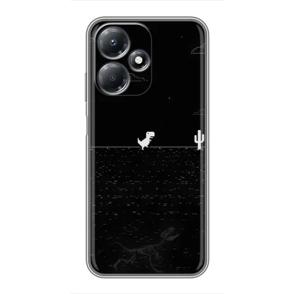 Чехол с рисунком «Динозаврик» для Infinix Hot 30 Play Чехол с рисунком «Динозаврик» для Infinix Hot 30 Play