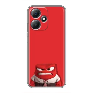 Чехол Головоломка для Infinix Hot 30 Play - (AlphaPrint) (Гнев)