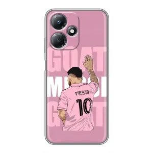 Чехлы Лео Месси в Майами на Infinix Hot 30 Play (GOAT MESSI)