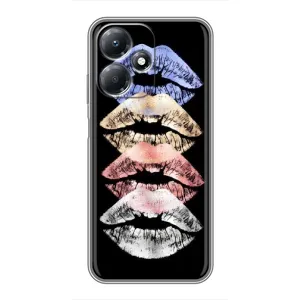 Чохол Стильні дівчата на Infinix Hot 30 Play (Губи)