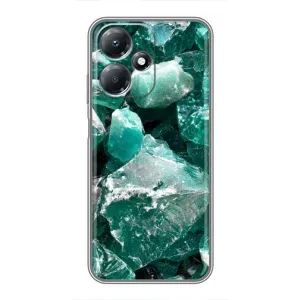 Чохол (Дорого-богато) на Infinix Hot 30 Play (Смарагд)