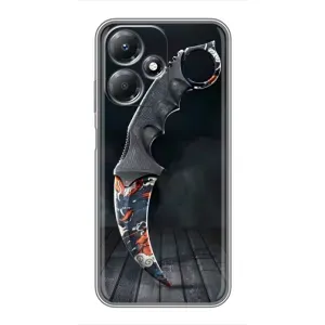 Чехол КИБЕРСПОРТ для Infinix Hot 30 Play (Кинжал КС ГО)