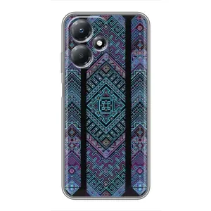 Силиконовый Чехол на Infinix Hot 30 Play (Крутой орнамент)
