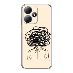 Чехлы со смыслом для Infinix Hot 30 Play (Мысли)