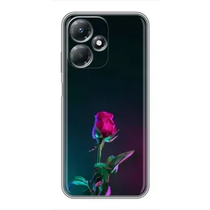 Чохли з принтом Троянд для Infinix Hot 30 Play (Нічна троянда)