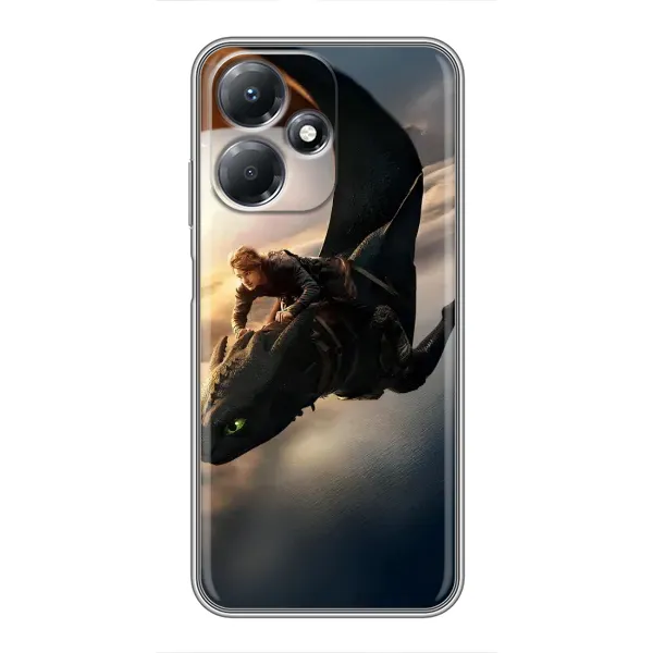 Чехол с рисунком «Полет Беззубика» для Infinix Hot 30 Play Чехол с рисунком «Полет Беззубика» для Infinix Hot 30 Play