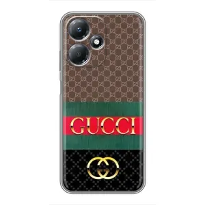 Чехлы Бренд GUCCI для Infinix Hot 30 Play (Стиль GUCCI)