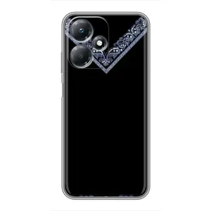 Силиконовый Чехол на Infinix Hot 30 Play (Воротник вышиванки)