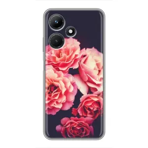 Чехлы с тематикой "ЦВЕТЫ" на Infinix Hot 30i (Бутоны)