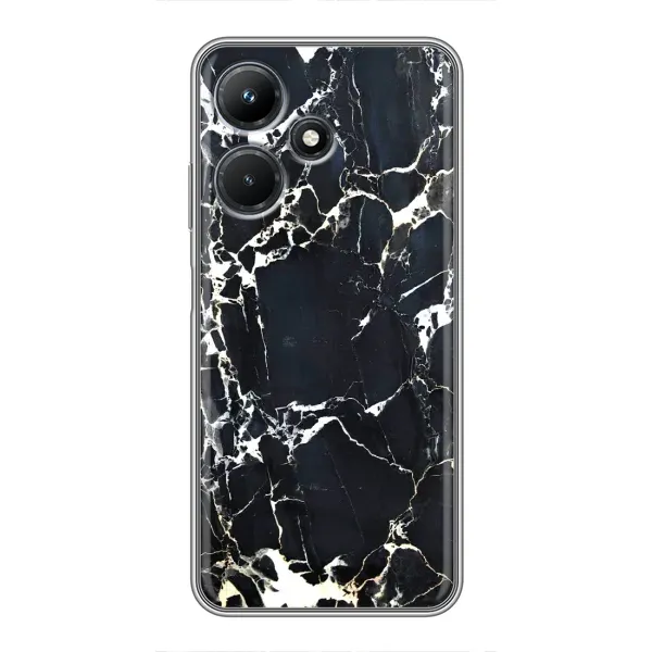 Чехол с рисунком «Чёрный мрамор» для Infinix Hot 30i Чехол с рисунком «Чёрный мрамор» для Infinix Hot 30i