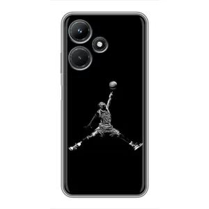 Силиконовый Чехол Nike Air Jordan на Инфиникс ХОТ 30i (Джордан)