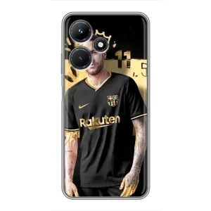 Силіконовий Чохол для Infinix Hot 30i (Gold Neymar)