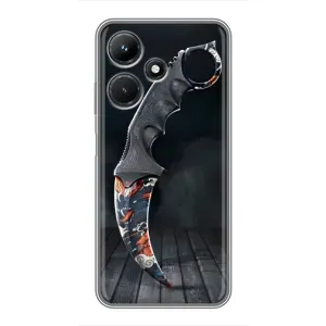 Чехол КИБЕРСПОРТ для Infinix Hot 30i (Кинжал КС ГО)