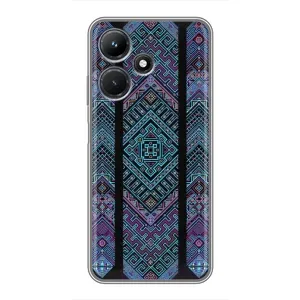 Силиконовый Чехол на Infinix Hot 30i (Крутой орнамент)