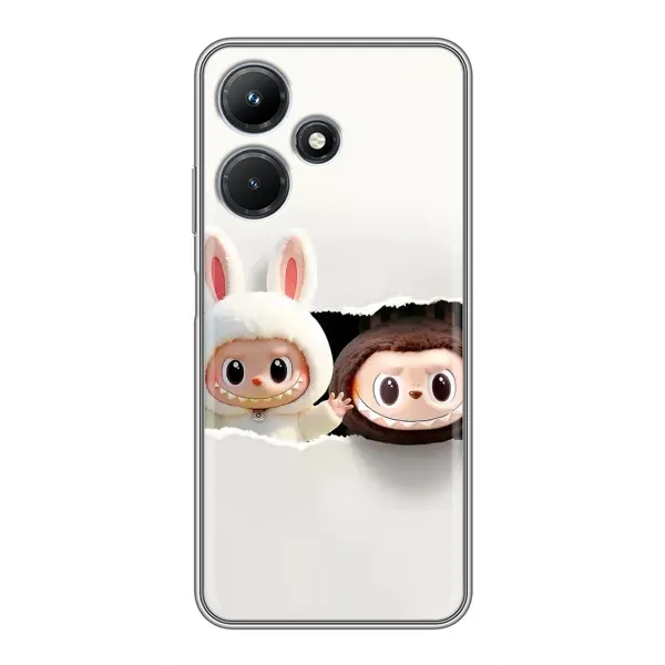 Чехол с рисунком «Фигурки Labubu» для Infinix Hot 30i Чехол с рисунком «Фигурки Labubu» для Infinix Hot 30i