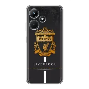 Силиконовые Чехлы принт Футбол на Infinix Hot 30i (Liverpool)