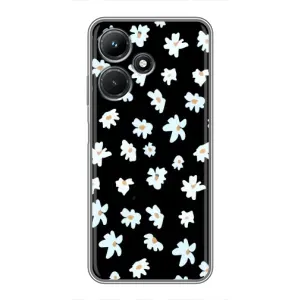 Чохол з ромашками на Infinix Hot 30i (Маленькі ромашки)