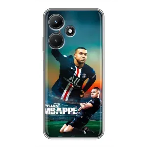 Чехол (TPU) с Футболистом на Infinix Hot 30i (MBAPPE)