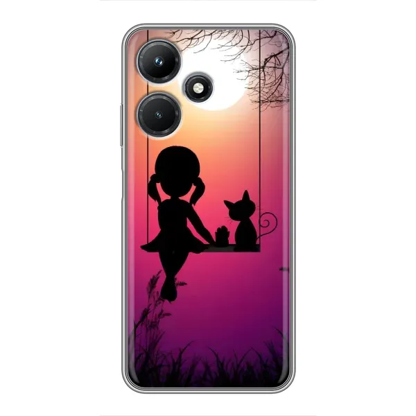 Чехол с рисунком «На качели» для Infinix Hot 30i Чехол с рисунком «На качели» для Infinix Hot 30i