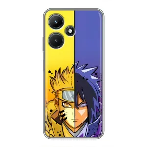 Купить Чохли на телефон з принтом Anime для Infinix Hot 30i (Naruto Vs Sasuke)