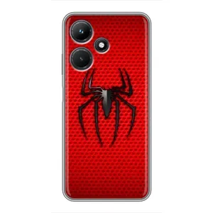 Чехол Супергерой Человека Паука на Infinix Hot 30i (Паук марвел)
