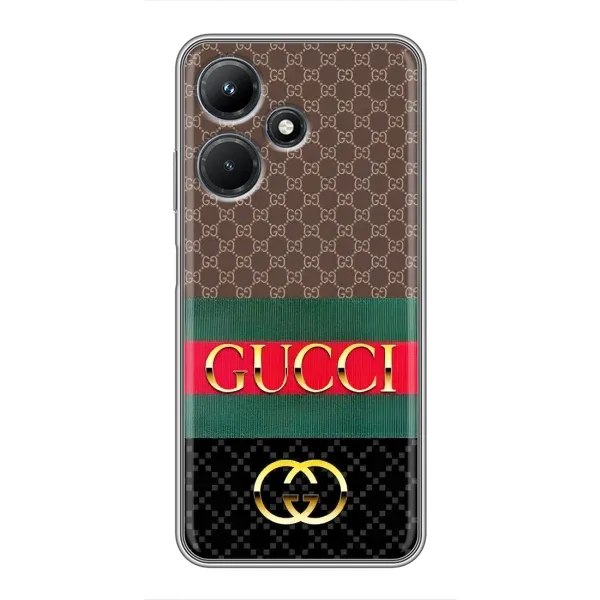 Чехол с рисунком «Стиль GUCCI» для Infinix Hot 30i
