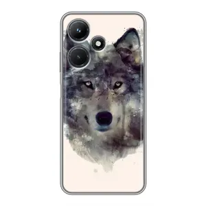 Чехол с Волком на Infinix Hot 30i (Волк)