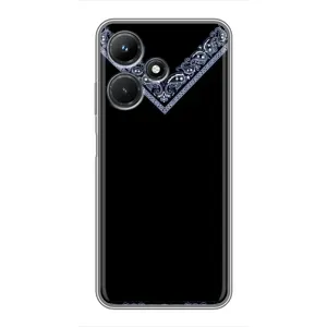 Силиконовый Чехол на Infinix Hot 30i (Воротник вышиванки)