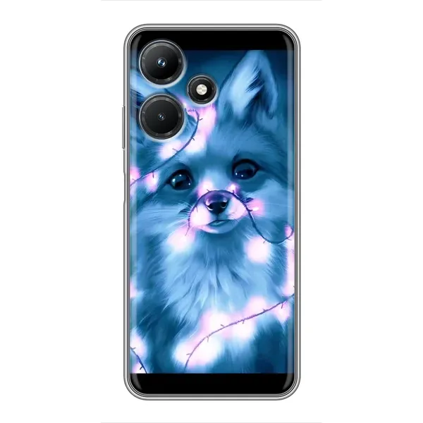 Чехол с рисунком «Яркая Лиса» для Infinix Hot 30i Чехол с рисунком «Яркая Лиса» для Infinix Hot 30i