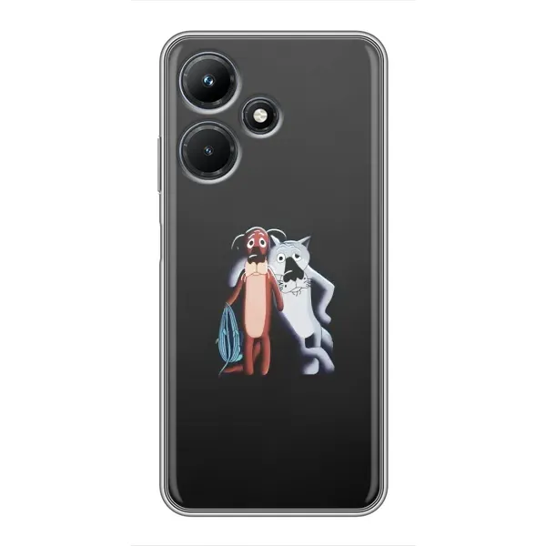 Чехол с рисунком «Шо, опять» для Infinix Hot 30i