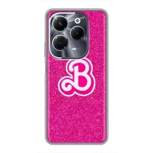Силиконовый Чехол Барби Фильм на Infinix Hot 40 Play (B-barbie)