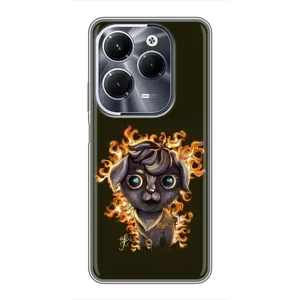 Чехлы на военную тематику для Infinix Hot 40 Play (Бавовна мем)