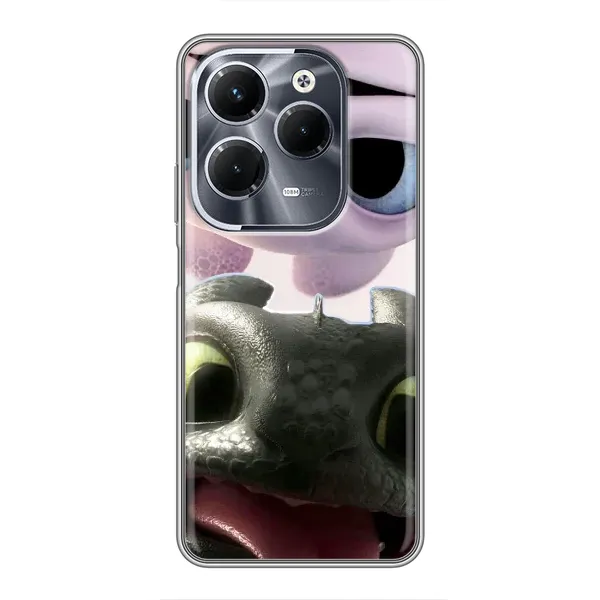 Чехол с рисунком «Беззубик и Дневная Злость» для Infinix Hot 40 Play Чехол с рисунком «Беззубик и Дневная Злость» для Infinix Hot 40 Play