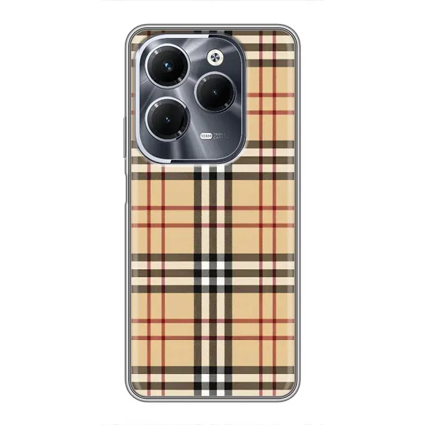 Чехол с рисунком «Burberry стиль» для Infinix Hot 40 Play Чехол с рисунком «Burberry стиль» для Infinix Hot 40 Play