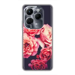 Чехлы с тематикой "ЦВЕТЫ" на Infinix Hot 40 Play (Бутоны)