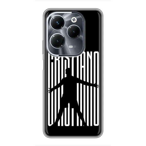 Чехол с рисунком «Cristiano» для Infinix Hot 40 Play