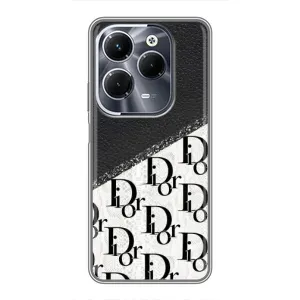 Чехол (Dior, Prada, YSL, Chanel) для Infinix Hot 40 Play (Диор)