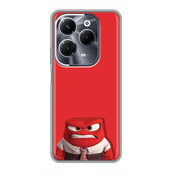 Чехол с рисунком «Гнев» для Infinix Hot 40 Play