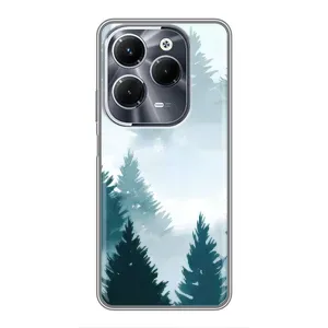 Летний Чехол на Infinix Hot 40 Play (Горный лес)