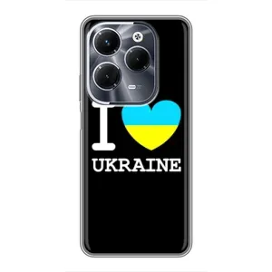 Чехол с Украинской символикой на Инфиникс ХОТ 40 Плей