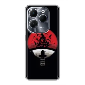 Чехлы с картинкой Итачи Учиха на Infinix Hot 40 Play (Итачи на черном)