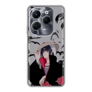 Чехлы с картинкой Итачи Учиха на Infinix Hot 40 Play (Итачи Ворони)